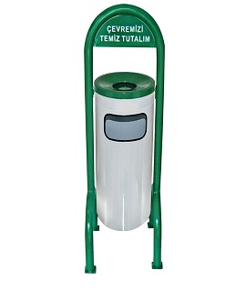 BAHÇE TİPİ KULLÜKLÜ ÇÖP KOVASI